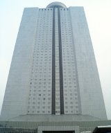 Auch moderne Hochhäuser finden sich in Pjöngjang