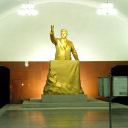 Statue des großen Führers Kim Il Sung Kim Il-Sung Statue