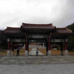 Das Unesco Welterbe in Kaesong, Nordkorea